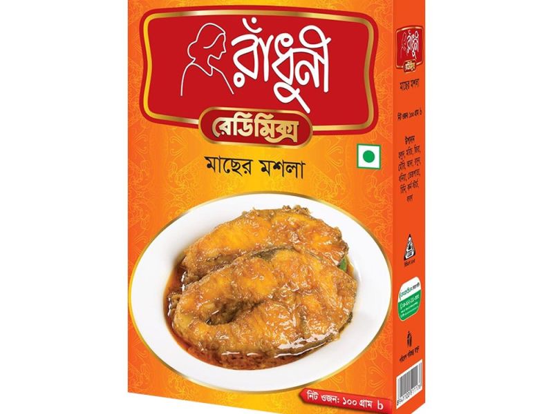 RADHUNI SPICES FISH CURRY MASALA 100 GM